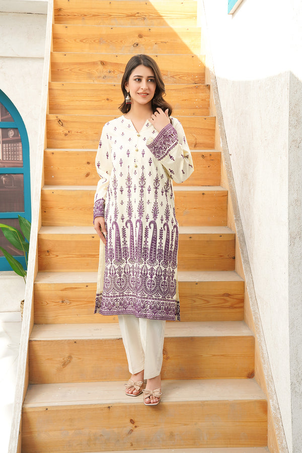 2-PC Embroidered Luxury Lawn